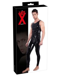 Overall aus Latex, mit Reißverschluss im Schritt